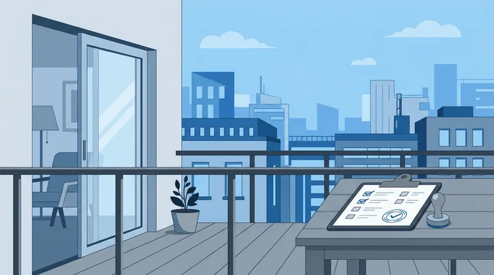 Согласование остекления балкона