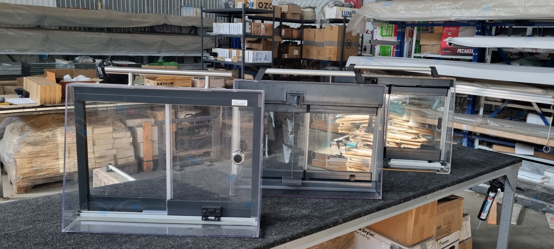 Макеты остекления