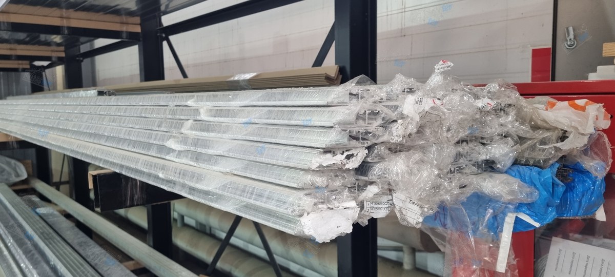 Стеллаж с профилем