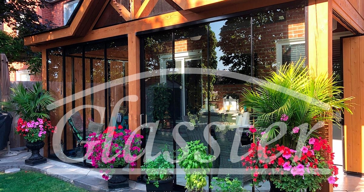 Раздвижное остекление Glasster